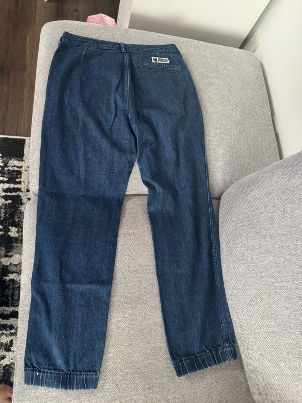 Bape Women's Dark Blue Denim Jeggings